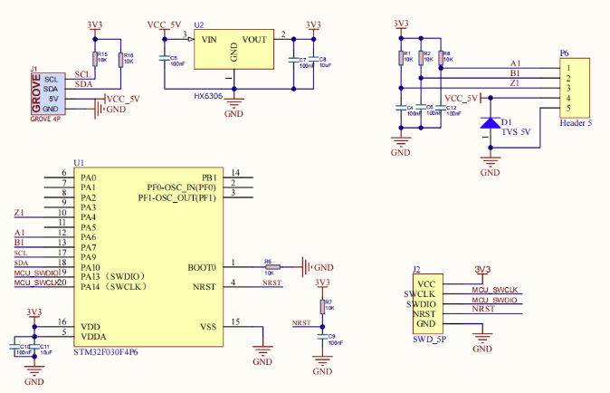 Schematic - M5Stack U161 Datalogging & Acquisition Unit